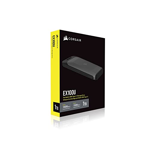 Corsair EX100U 4TB USB-C Portable Storage Drive