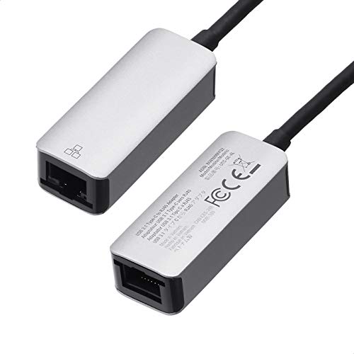 Aluminum USB-C to Ethernet Adapter
