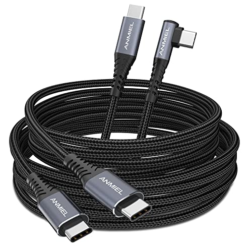 Right Angle USB-C to USB-C Cable Set