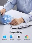 UGREEN 5-in-1 USB-C Ethernet Adapter Hub