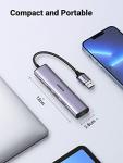 UGREEN 5-in-1 USB-C Ethernet Adapter Hub