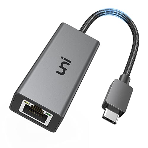 Uni USB-C to Ethernet Adapter (Thunderbolt Compatible)