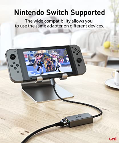 Uni USB-C to Ethernet Adapter (Thunderbolt Compatible)