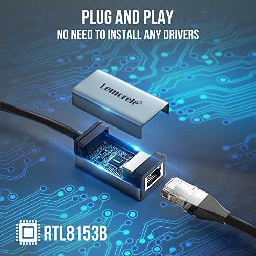 Lemorele USB-C Gigabit Ethernet Adapter