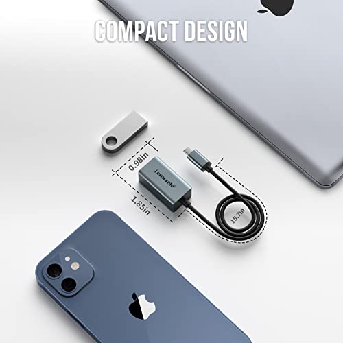 Lemorele USB-C Gigabit Ethernet Adapter