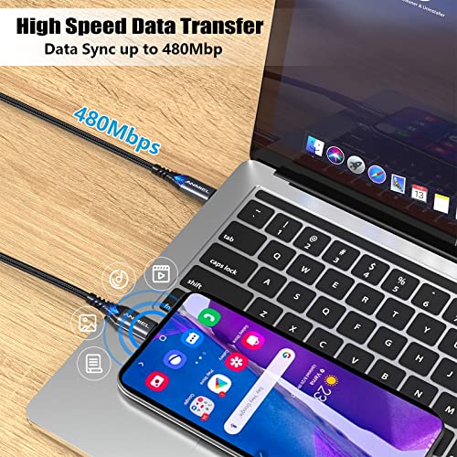 Right Angle USB-C to USB-C Cable Set