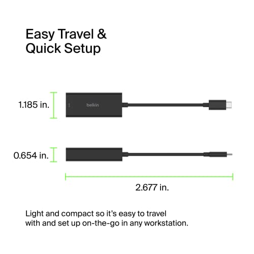 Belkin Thunderbolt 3 Ethernet Adapter for USB-C Devices