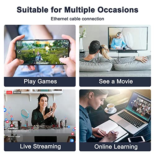 2-in-1 USB C Ethernet & Charge Adapter