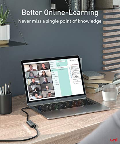 Uni USB-C Ethernet Adapter for Multiple Devices