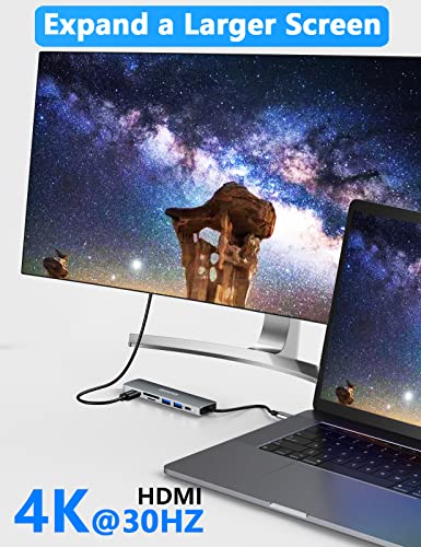 ZESKRIS 7-IN-1 USB C Hub Adapter