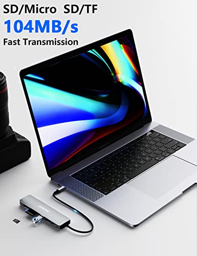 ZESKRIS 7-IN-1 USB C Hub Adapter