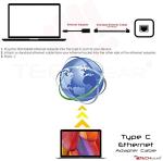 USB-C to Ethernet Adapter for Macbook & Devices