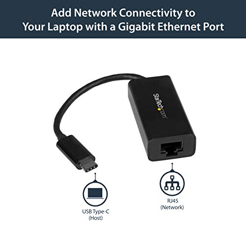 USB-C to Gigabit Ethernet Adapter - Thunderbolt Compatible