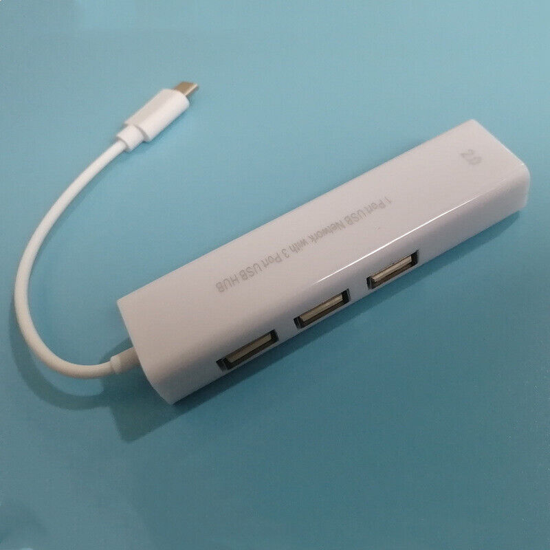 USB-C Ethernet Adapter Hub for PC