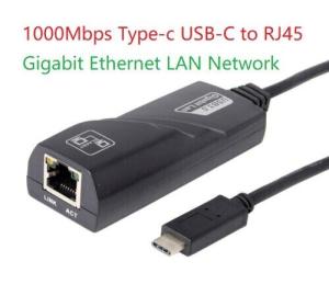 USB-C to RJ45 Ethernet Adapter 1000MBPS