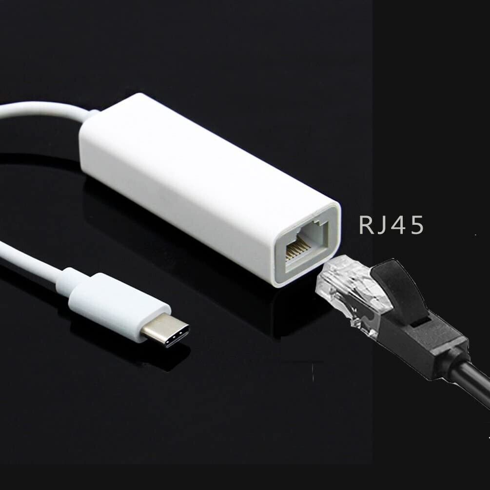 USB Type-C Ethernet LAN Adapter Cable
