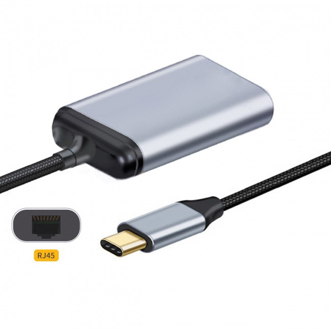 CY USB-C to Gigabit Ethernet Adapter