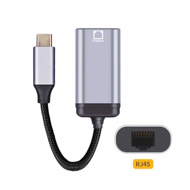 CY USB-C to Gigabit Ethernet Adapter