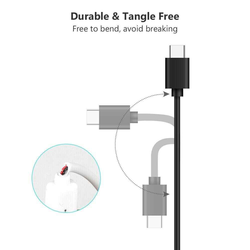 Bulk Wholesale USB-C Charging Cables (10 Pack)