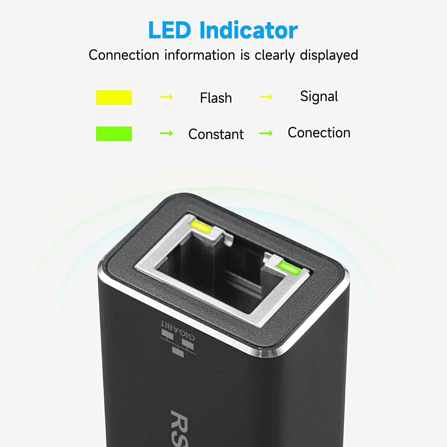 Aluminum USB-C 2.5G Ethernet Adapter - WK-C25