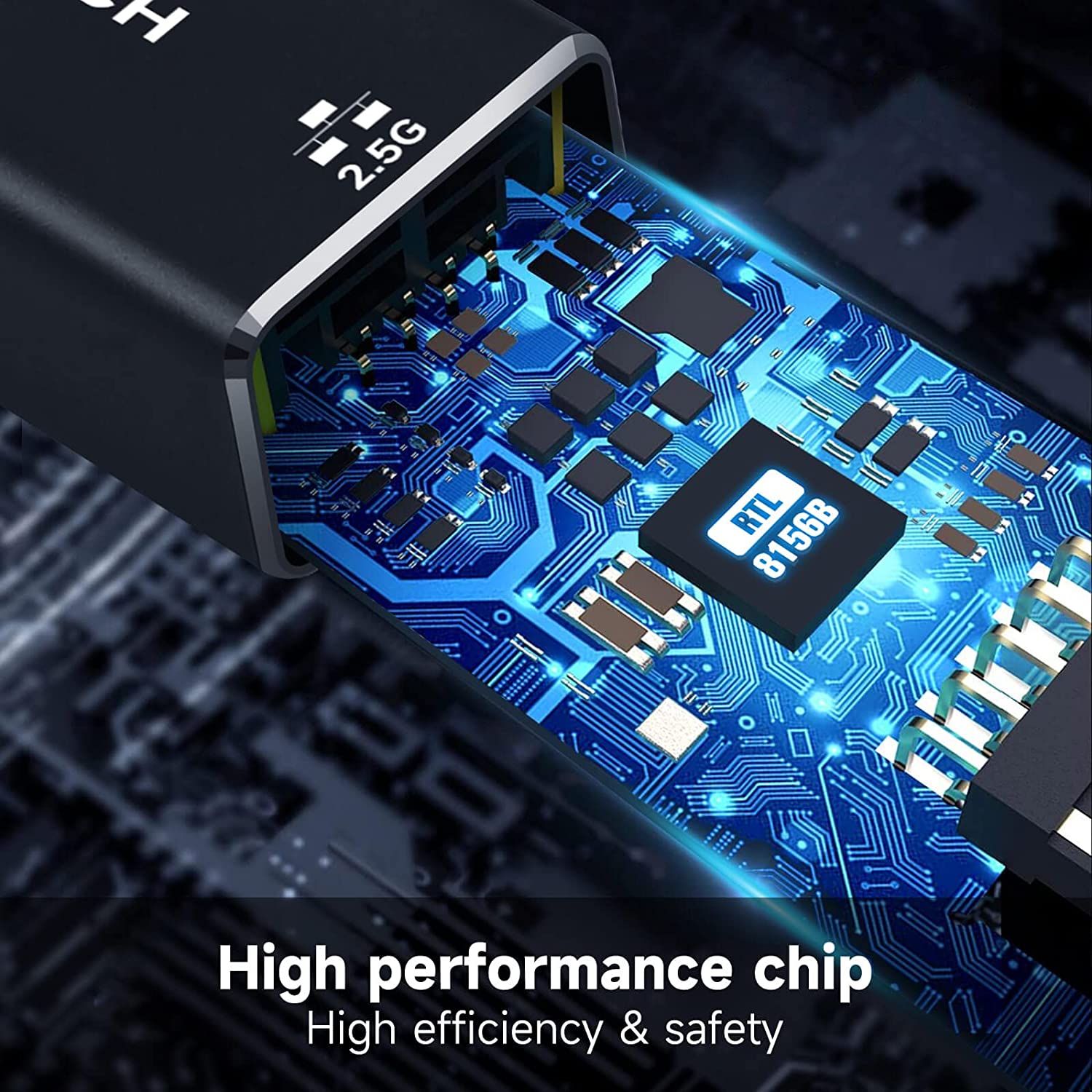 Aluminum USB-C 2.5G Ethernet Adapter - WK-C25