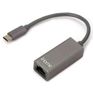 iHome 3-Inch USB Type-C Ethernet Adapter