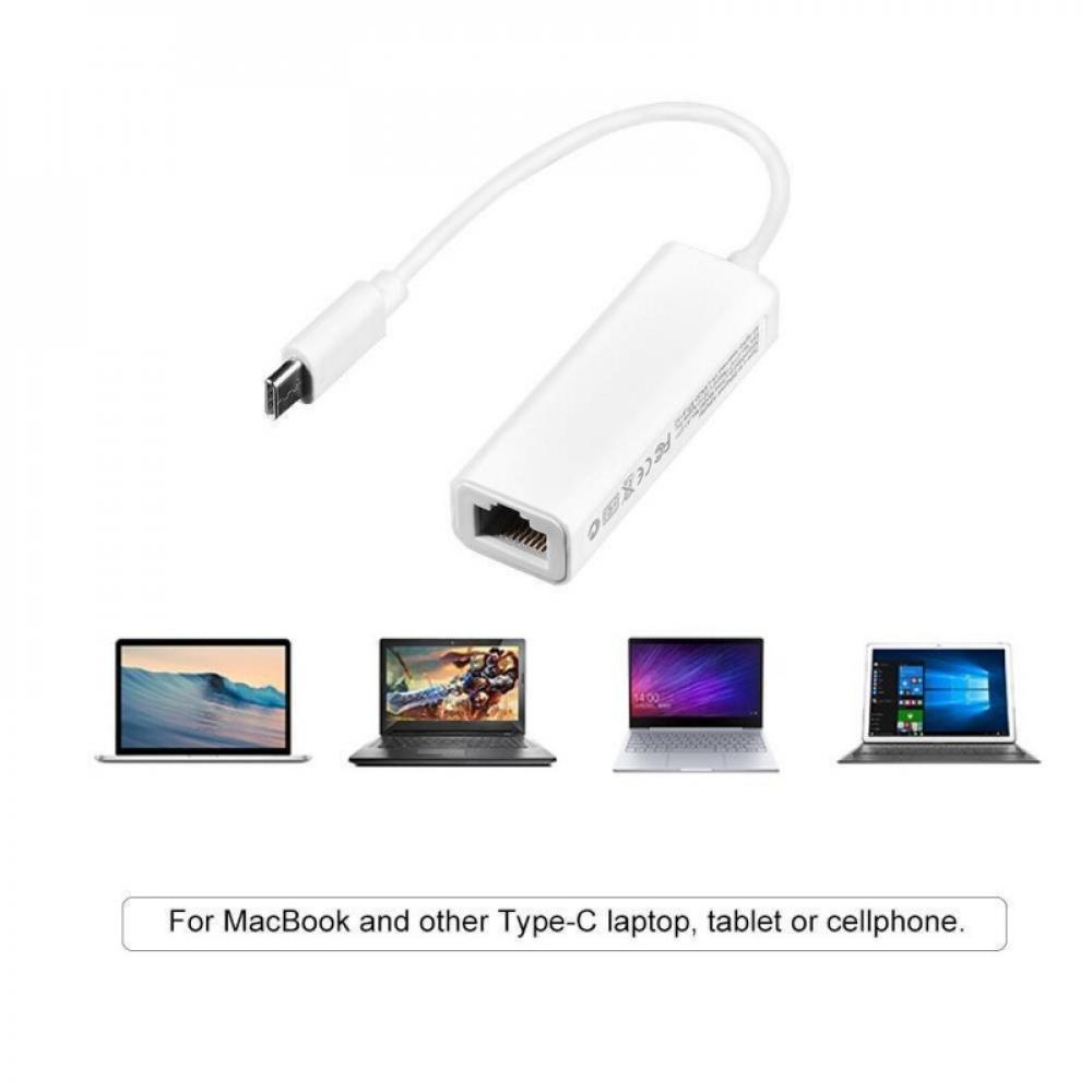 USB-C to Ethernet Network Adapter Cable