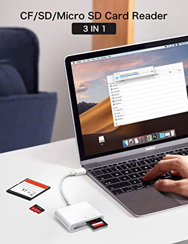 USB-C SD Card Reader Adapter for Multiple Devices