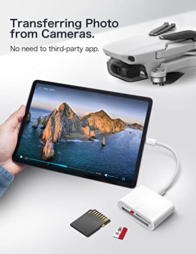 USB-C SD Card Reader Adapter for Multiple Devices