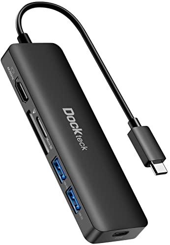 Dockteck USB-C Hub with HDMI & SD Card Reader
