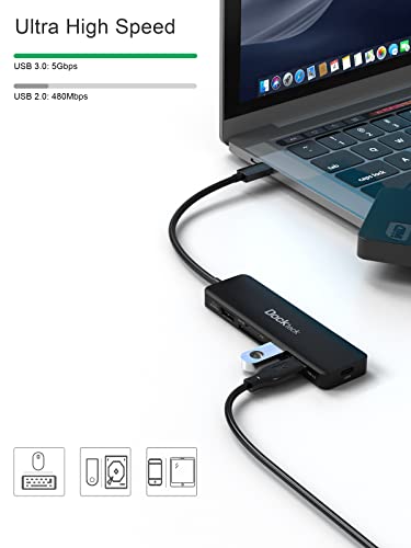 Dockteck USB-C Hub with HDMI & SD Card Reader