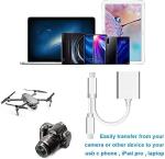 USB-C Memory Card Reader with OTG Adapter