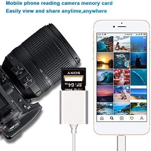 USB-C Memory Card Reader with OTG Adapter