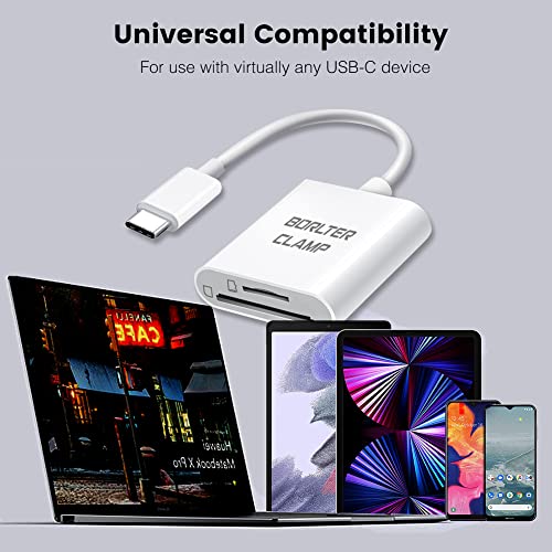 BorlterClamp USB-C SD Card Reader