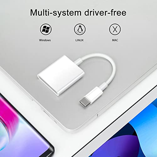 Seminer USB-C SD Card Reader for Samsung, MacBook