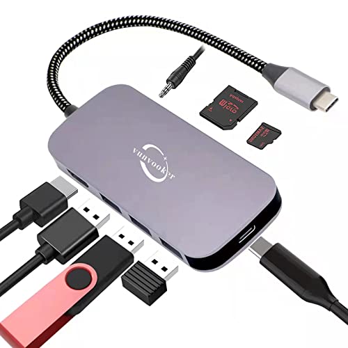 8-in-1 USB-C Hub with Audio and 4K HDMI