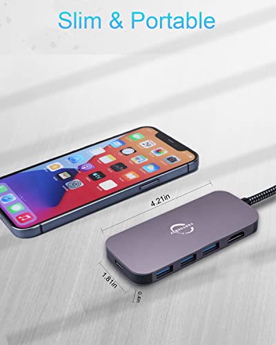 8-in-1 USB-C Hub with Audio and 4K HDMI