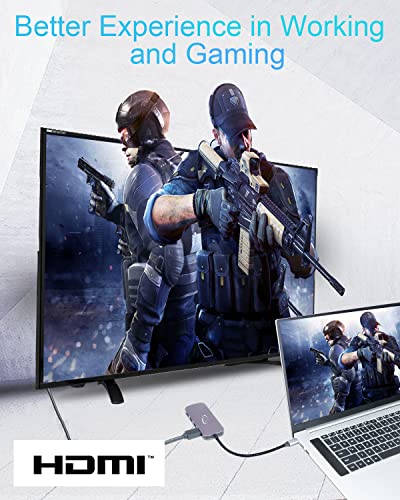 8-in-1 USB-C Hub with Audio and 4K HDMI