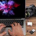 USB C SD Card Reader for MacBook, PC, Phone