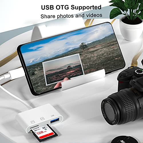 USB C SD Card Reader for MacBook, PC, Phone