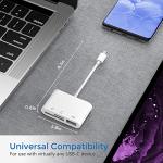 USB C SD Card Reader for MacBook, PC, Phone