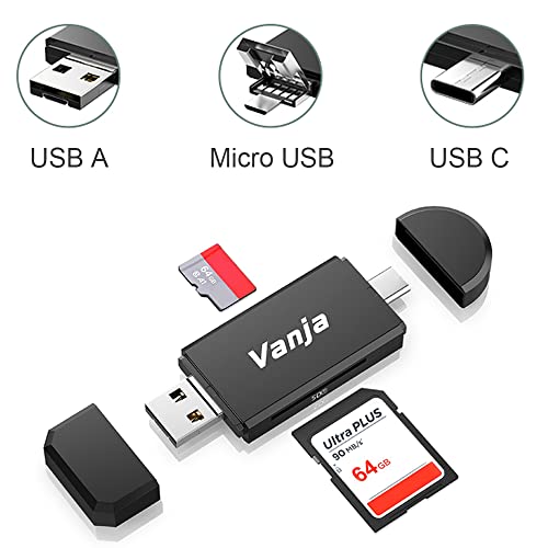 USB-C SD/micro SD Card Reader & Adapter