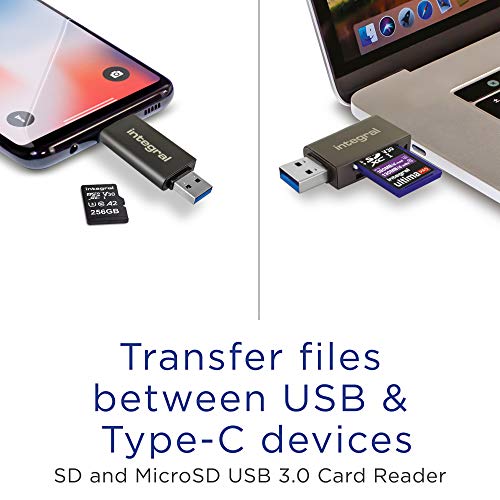 USB-C Dual Memory Card Reader - High-Speed