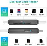 USB-C SD/micro SD Card Reader & Adapter
