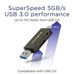 USB-C Dual Memory Card Reader - High-Speed