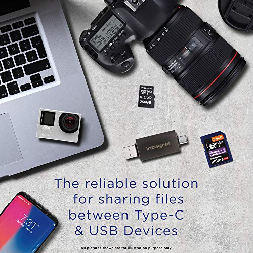 USB-C Dual Memory Card Reader - High-Speed