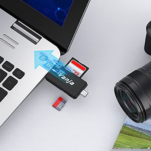 Vanja USB-C SD/Micro SD Card Reader