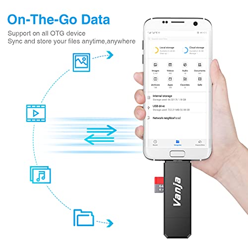 Vanja 3-in-1 USB-C Card Reader