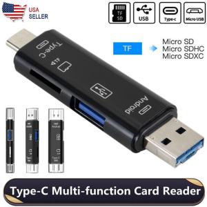 USB-C 3.0 Card Reader and Adapter