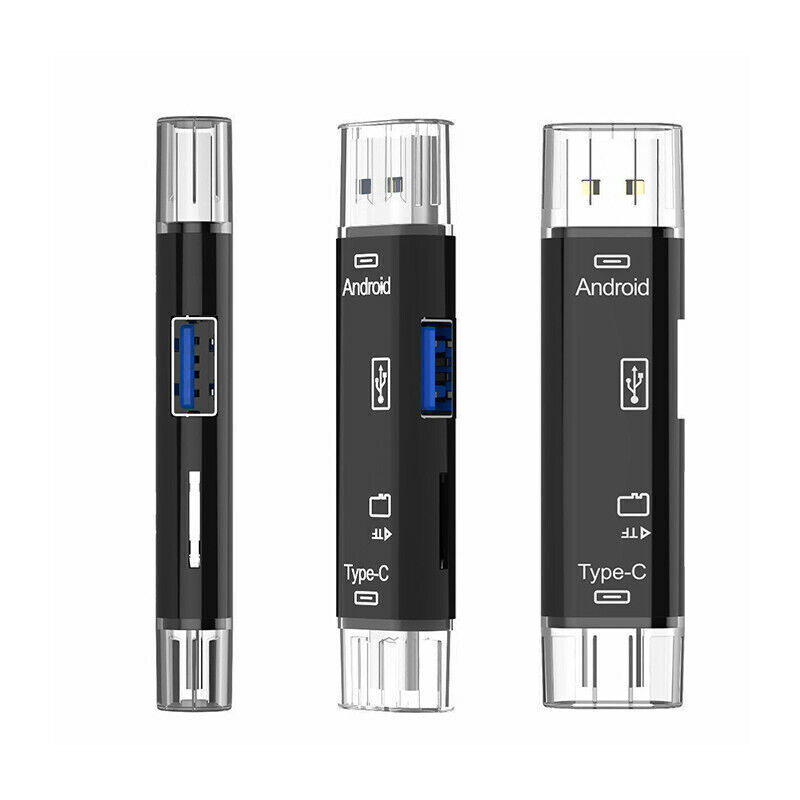 USB-C 3.0 Card Reader and Adapter